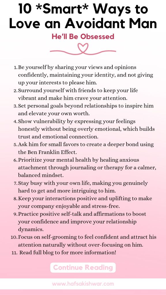 how to deal with an avoidant partner